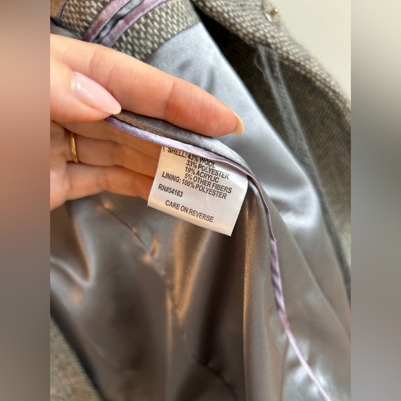 Calvin Klein wool trench coat - Picture 5 of 7